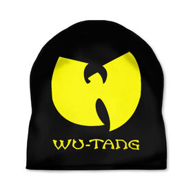 Шапка 3D с принтом Шапка WU-TANG CLAN , 100% полиэстер | универсальный размер, печать по всей поверхности изделия | 