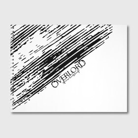 Альбом для рисования с принтом Overlord , 100% бумага
 | матовая бумага, плотность 200 мг. | Тематика изображения на принте: overlord | айнз | аниме | оверлорд