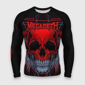 Мужской рашгард 3D с принтом Megadeth ,  |  | Тематика изображения на принте: countdown to extinction | бас | гитара | группа | дэйв мастейн | кико лоурейро | лос анджелес | метал | трэш | хард рок | хеви метал