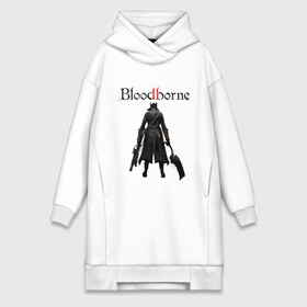 Платье-худи хлопок с принтом Bloodborne. ,  |  | bloodborne | bloodborne 2 | esport | game | playstation | бладборн | игра | киберспорт | киберспортсмен | порождение крови