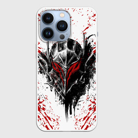 Чехол для iPhone 13 Pro с принтом БЕРСЕРК ЧЁРНАЯ МАСКА   BERSERK BLACK MASK ,  |  | anime | anime berserk | berserk | knight | manga | аниме | аниме берсерк | берсерк | манга | рыцарь