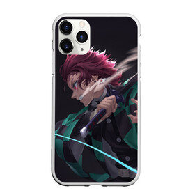 Чехол для iPhone 11 Pro матовый с принтом KIMETSU NO YAIBA , Силикон |  | demon slayer | kimetsu no yaiba | nezuko | shinobu | slayer | tanjiro | zenitsu | гию томиока | зенитцу | иноске хашибира | клинок рассекающий демонов | незуко | танджиро | шинобу кочо