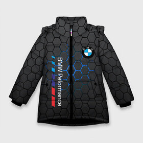 Зимняя куртка для девочек 3D с принтом BMW , ткань верха — 100% полиэстер; подклад — 100% полиэстер, утеплитель — 100% полиэстер. | длина ниже бедра, удлиненная спинка, воротник стойка и отстегивающийся капюшон. Есть боковые карманы с листочкой на кнопках, утяжки по низу изделия и внутренний карман на молнии. 

Предусмотрены светоотражающий принт на спинке, радужный светоотражающий элемент на пуллере молнии и на резинке для утяжки. | Тематика изображения на принте: amg | auto | bmw | hyundai | jdm | lexus | mazda | mercedes | mitsubishi | nissan | porsche | sport | subaru | авто | автомобильные | амг | бмв | бренд | киа | лексус | мазда | марка | мерседес | ниссан | порше | субару | тесла