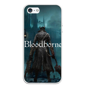 Чехол для iPhone 5/5S матовый с принтом Bloodborne , Силикон | Область печати: задняя сторона чехла, без боковых панелей | bloodborne | bloodborne 2 | esport | game | playstation | бладборн | игра | киберспорт | киберспортсмен | порождение крови