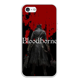 Чехол для iPhone 5/5S матовый с принтом Bloodborne , Силикон | Область печати: задняя сторона чехла, без боковых панелей | bloodborne | bloodborne 2 | esport | game | playstation | бладборн | игра | киберспорт | киберспортсмен | порождение крови