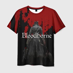 Мужская футболка 3D с принтом Bloodborne. , 100% полиэфир | прямой крой, круглый вырез горловины, длина до линии бедер | bloodborne | bloodborne 2 | esport | game | playstation | бладборн | игра | киберспорт | киберспортсмен | порождение крови