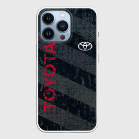 Чехол для iPhone 13 Pro с принтом TOYOTA | ТОЁТА ,  |  | 2020 | alphard | auto | camry | corolla | highlander | hilux | land cruiser 200 | prado | rav4 | sport | supra | toyota | tundra | авто | автомобиль | автомобильные | альфард | бренд | камри | марка | машины | спорт | тойота