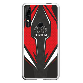 Чехол для Honor P Smart Z с принтом Toyota Driver team Red , Силикон | Область печати: задняя сторона чехла, без боковых панелей | Тематика изображения на принте: driver | driver team | racing | toyota | toyota team | гонки | тайота | тоёта | тойота