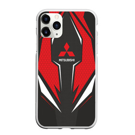 Чехол для iPhone 11 Pro Max матовый с принтом Mitsubishi Driver team Red , Силикон |  | driver | driver team | mitsubishi | mitsubishi team | racing | гонки | машины | митсубиси | митсубиши | тачки