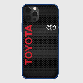 Чехол для iPhone 12 Pro с принтом TOYOTA | ТОЙОТА (Z) , силикон | область печати: задняя сторона чехла, без боковых панелей | 2020 | alphard | auto | camry | corolla | highlander | hilux | land cruiser 200 | prado | rav4 | sport | supra | toyota | tundra | авто | автомобиль | автомобильные | альфард | бренд | камри | марка | машины | спорт | тойота