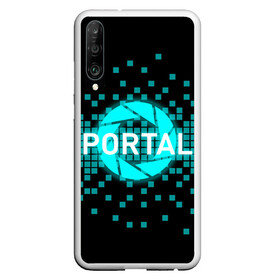 Чехол для Honor P30 с принтом Portal , Силикон | Область печати: задняя сторона чехла, без боковых панелей | 3d | aperture science | black mesa xen | half life | portal | portal 2 | valve | игра | портал