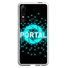 Чехол для Honor P Smart Z с принтом Portal , Силикон | Область печати: задняя сторона чехла, без боковых панелей | 3d | aperture science | black mesa xen | half life | portal | portal 2 | valve | игра | портал