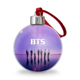 Ёлочный шар с принтом BTS , Пластик | Диаметр: 77 мм | army | bangtan | beyond | boys | bts | j hope | jimin | jin | jungkook | k pop | rm | scene | suga | the | v | армия | арэма | бтс | ви | джей хоупа | сюги | чимина | чина | чонгука