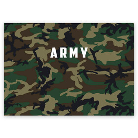 Поздравительная открытка A6 с принтом ARMY , 100% бумага | плотность бумаги 280 г/м2, матовая, на обратной стороне линовка и место для марки
 | army | usa | америка | американский | армейский | арми | армия | арму | зеленый | камок | камуфляж | маскировка | милитари | натовка | сша | темный