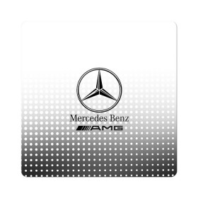 Магнит виниловый Квадрат с принтом Mercedes-Benz , полимерный материал с магнитным слоем | размер 9*9 см, закругленные углы | amg | mercedes | mercedes значок | mercedes лого | mercedes марка | амг | бенц | лого автомобиля | логотип мерседес | мерин | мерс | мерседес | мерседес бенз | мерседес лого | мерседес эмблема