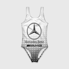 Детский купальник 3D с принтом Mercedes-Benz , Полиэстер 85%, Спандекс 15% | Слитный крой, подклад по переду изделия, узкие бретели | Тематика изображения на принте: amg | mercedes | mercedes значок | mercedes лого | mercedes марка | амг | бенц | лого автомобиля | логотип мерседес | мерин | мерс | мерседес | мерседес бенз | мерседес лого | мерседес эмблема