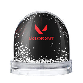 Снежный шар с принтом VALORANT , Пластик | Изображение внутри шара печатается на глянцевой фотобумаге с двух сторон | valorant | валорант | велорант | вэлорант