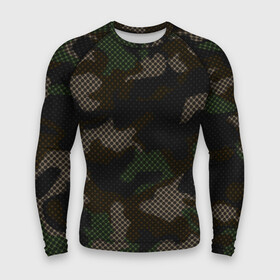 Мужской рашгард 3D с принтом КАМУФЛЯЖ ,  |  | camouflage | армия | военная форма | военный | вооружение | вооруженные силы | защита | защитный цвет | камуфляж | маскировка | солдат | униформа | форма