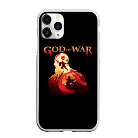 Чехол для iPhone 11 Pro Max матовый с принтом God of War , Силикон |  | Тематика изображения на принте: ascension | betrayal | chains of olympus | cratos | ghost of sparta | god of war | hack and slash | kratos | бог войны | кратос