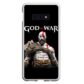 Чехол для Samsung S10E с принтом God of War , Силикон | Область печати: задняя сторона чехла, без боковых панелей | Тематика изображения на принте: ascension | betrayal | chains of olympus | cratos | ghost of sparta | god of war | hack and slash | kratos | бог войны | кратос