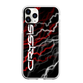 Чехол для iPhone 11 Pro матовый с принтом CRYSIS , Силикон |  | cros | cross | crysis | crysis remastered | game | игра | крайсис