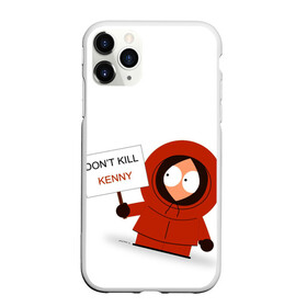 Чехол для iPhone 11 Pro матовый с принтом Kenny McCormick , Силикон |  | south park | южный парк