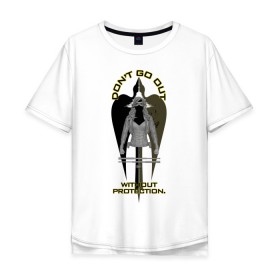 Мужская футболка хлопок Oversize с принтом The Canary , 100% хлопок | свободный крой, круглый ворот, “спинка” длиннее передней части | arrow | sara lance | the canary | vdzabma | канарейка | сара лэнс | стрела