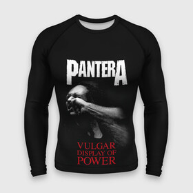 Мужской рашгард 3D с принтом PanterA VulgaR ,  |  | Тематика изображения на принте: covid 19 | pantera | vulgar display of power | альбом | группа | метал | металика | металл | пантера | рок | тяжелый | хэви