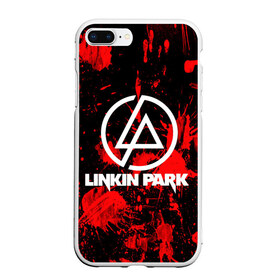 Чехол для iPhone 7Plus/8 Plus матовый с принтом Linkin Park , Силикон | Область печати: задняя сторона чехла, без боковых панелей | chester bennington | linkin park | rock | группа | линкин парк | логотип | музыка | рок | рок н ролл | честер беннингтон | эмблема