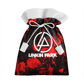 Подарочный 3D мешок с принтом Linkin Park , 100% полиэстер | Размер: 29*39 см | chester bennington | linkin park | rock | группа | линкин парк | логотип | музыка | рок | рок н ролл | честер беннингтон | эмблема