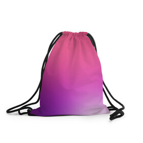 Рюкзак-мешок 3D с принтом Нежный цвет , 100% полиэстер | плотность ткани — 200 г/м2, размер — 35 х 45 см; лямки — толстые шнурки, застежка на шнуровке, без карманов и подкладки | красный | нежный цвет | плавный переход | фиолетовый