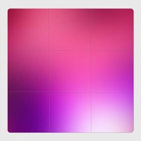 Магнитный плакат 3Х3 с принтом Нежный цвет , Полимерный материал с магнитным слоем | 9 деталей размером 9*9 см | красный | нежный цвет | плавный переход | фиолетовый