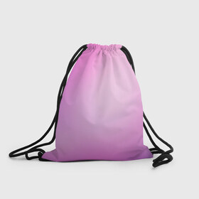 Рюкзак-мешок 3D с принтом Нежный фиолет , 100% полиэстер | плотность ткани — 200 г/м2, размер — 35 х 45 см; лямки — толстые шнурки, застежка на шнуровке, без карманов и подкладки | Тематика изображения на принте: нежный цвет | плавный переход | розовый | фиолетовый