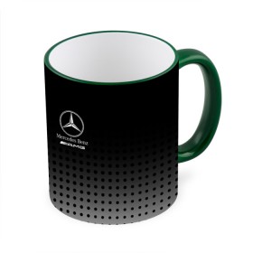 Кружка с принтом Mercedes-Benz , керамика | ёмкость 330 мл | amg | mercedes | mercedes значок | mercedes лого | mercedes марка | амг | бенц | лого автомобиля | логотип мерседес | мерин | мерс | мерседес | мерседес бенз | мерседес лого | мерседес эмблема
