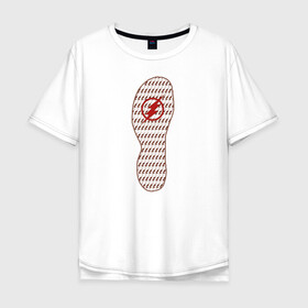 Мужская футболка хлопок Oversize с принтом The Flash , 100% хлопок | свободный крой, круглый ворот, “спинка” длиннее передней части | Тематика изображения на принте: the flash | vdzabma | флэш
