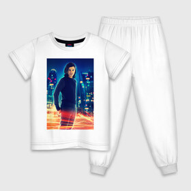 Детская пижама хлопок с принтом Cisco Ramon , 100% хлопок |  брюки и футболка прямого кроя, без карманов, на брюках мягкая резинка на поясе и по низу штанин
 | cisco ramon | the flash | vdzabma | флэш | циско рамон