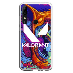 Чехол для Honor P Smart Z с принтом VALORANT , Силикон | Область печати: задняя сторона чехла, без боковых панелей | beast | cs go | hyper beast | league of legends | legends of runeterra | lol | overwatch | riot | riot games | valorant | валорант | зверь | кс го | лига легенд | лол