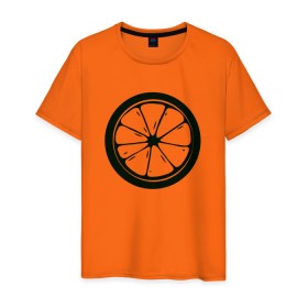 Мужская футболка хлопок с принтом Заводной апельсин , 100% хлопок | прямой крой, круглый вырез горловины, длина до линии бедер, слегка спущенное плечо. | 