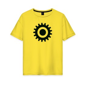 Женская футболка хлопок Oversize с принтом Заводной апельсин , 100% хлопок | свободный крой, круглый ворот, спущенный рукав, длина до линии бедер
 | 