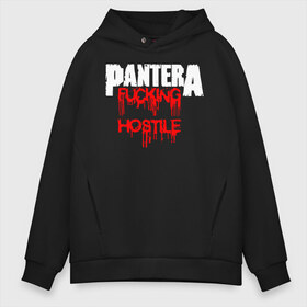 Мужское худи Oversize хлопок с принтом Pantera , френч-терри — 70% хлопок, 30% полиэстер. Мягкий теплый начес внутри —100% хлопок | боковые карманы, эластичные манжеты и нижняя кромка, капюшон на магнитной кнопке | american | anselmo | havy metal | pantera | philip anselmo | trash metal | ансельмо | пантера | фил ансельмо