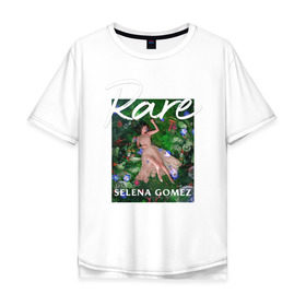 Мужская футболка хлопок Oversize с принтом Selena Gomez - rare , 100% хлопок | свободный крой, круглый ворот, “спинка” длиннее передней части | gomez | rare | revival | selena | selena gomez | гомез | гомес | селена | селена гомез | селена гомес