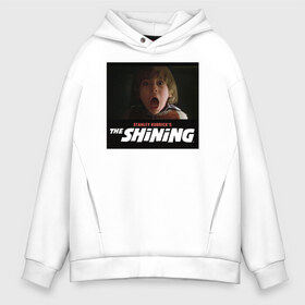 Мужское худи Oversize хлопок с принтом The Shining Danny Torrens , френч-терри — 70% хлопок, 30% полиэстер. Мягкий теплый начес внутри —100% хлопок | боковые карманы, эластичные манжеты и нижняя кромка, капюшон на магнитной кнопке | the shining | vdosadir | дэнни торренс | сияние | стэнли кубрик