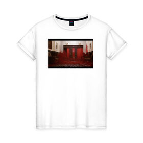 Женская футболка хлопок с принтом The Shining Frame , 100% хлопок | прямой крой, круглый вырез горловины, длина до линии бедер, слегка спущенное плечо | the shining | vdosadir | сияние | стэнли кубрик