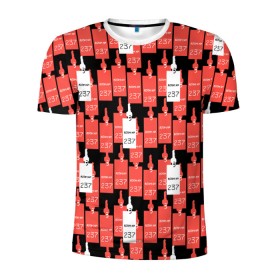 Мужская футболка 3D спортивная с принтом Room 237 Pattern , 100% полиэстер с улучшенными характеристиками | приталенный силуэт, круглая горловина, широкие плечи, сужается к линии бедра | the shining | vdosadir | сияние | стэнли кубрик