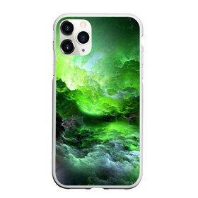 Чехол для iPhone 11 Pro Max матовый с принтом GREEN SPACE ЗЕЛЁНЫЙ КОСМОС , Силикон |  | colors | galaxy | paints | space | star
nebula | texture | абстракция | брызги | вселенная | галактика | звезда | звезды | космический | краски | планеты | текстуры