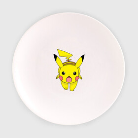 Тарелка 3D с принтом ПикачуПикачу , фарфор | диаметр - 210 мм
диаметр для нанесения принта - 120 мм | pikachu | pokemon | аниме | зверек | мультик | мультфильм | пика | пикачу | покемон | покемоны