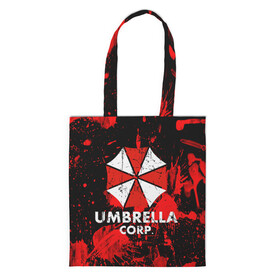 Шоппер 3D с принтом UMBRELLA , 100% полиэстер | Плотность: 200 г/м2; Размер: 34×35 см; Высота лямок: 30 см | biohazard | blood | coronavirus | evil | monster | resident evil | umbrella | virus | абстракция | амбрелла | вирус | игра | коронавирус | кровь | логотип | монстр | опасность | пандемия