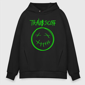 Мужское худи Oversize хлопок с принтом TRAVIS SCOTT , френч-терри — 70% хлопок, 30% полиэстер. Мягкий теплый начес внутри —100% хлопок | боковые карманы, эластичные манжеты и нижняя кромка, капюшон на магнитной кнопке | america | astroworld | cactus jack | rap | travis scott | usa | wish you were here | америка | зарубежный реп | кактус джек | реп | сша | трэвис скотт