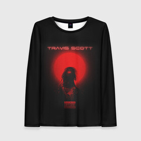 Женский лонгслив 3D с принтом TRAVIS SCOTT , 100% полиэстер | длинные рукава, круглый вырез горловины, полуприлегающий силуэт | america | astroworld | cactus jack | rap | travis scott | usa | wish you were here | америка | зарубежный реп | кактус джек | реп | сша | трэвис скотт