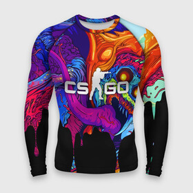 Мужской рашгард 3D с принтом CS GO HYPER BEAST ,  |  | cs go | cs going | кс го | кс го кейс | кс го скин | скачивать кс. | скины cs go